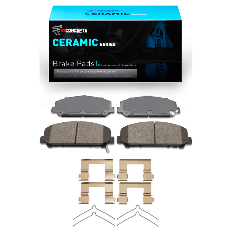 Infiniti QX56 Brake Pads - Front - R1 Concepts - R1 Ceramic Pads - `05-`24